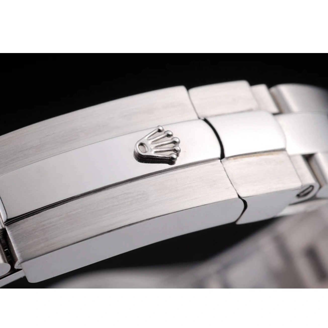 Aaa replica Polished Explorer 98089 Black Stainless Rolex Steel Dial 1013